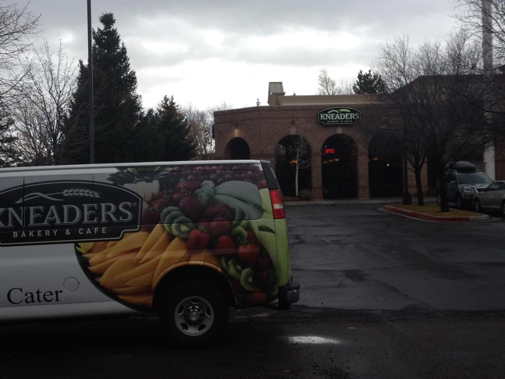 TheYoteCowboy's tweet image. An example of great branding. We come here every time we are in Utah. #kneaders #branding