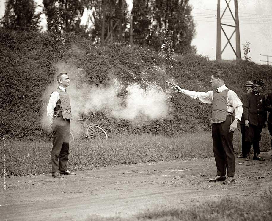 PhotosExplained's tweet photo. Sanctioned gambling event ft. the 1st man to successfully catch bullet between teeth. Won bicycle. #Not1stYoureLast http://t.co/FZLxjqNKFM
