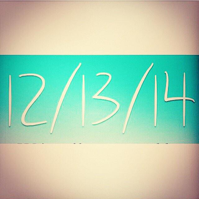 Studio414art's tweet photo. 12-13-14 #december13 http://t.co/RcJNlROoLy