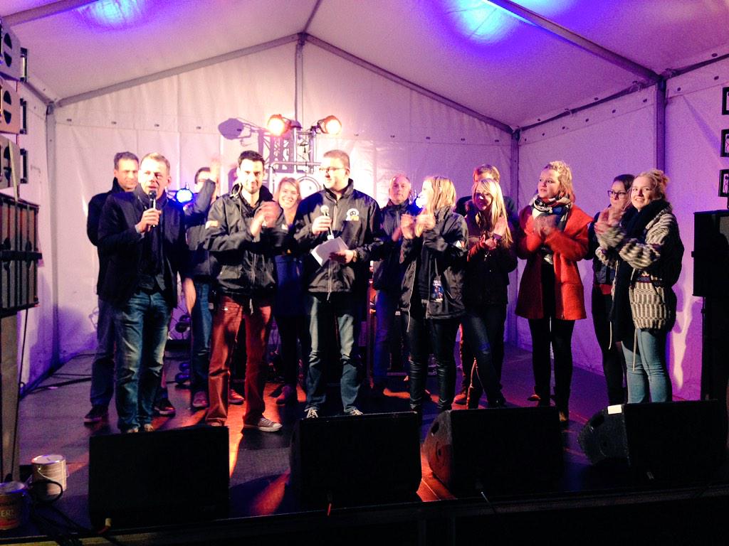 Het eindbedrag van de Glazen Etalage 2014 is bekend: €15.000! #glazenetalage #trots