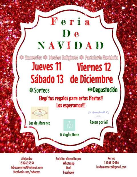 cam_aless's tweet photo. Feria de Navidad en Belgrano!! http://t.co/yk1znklIT0