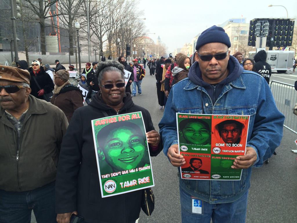 CNN's tweet image. RT @CNNValencia: Faces of the #Justice4All demonstrators in DC  cnn.it/1zjnK31
