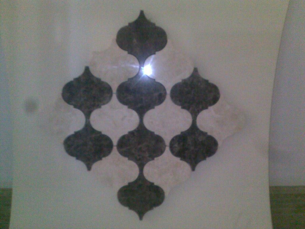 #waterjet mosaics @WalkerZanger