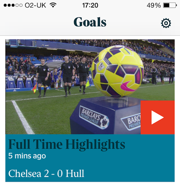 TimesSport's tweet photo. The #timesgoals have landed: watch today's action &amp; incidents in the smartphone app now http://t.co/2G8XkOVD0C http://t.co/WEu5bzlm5C