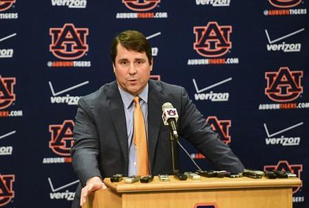 BleacherReport's tweet photo. Auburn officially introduces Will Muschamp as their new defensive coordinator http://t.co/9QFN45VX90 http://t.co/C4rziFYgjw