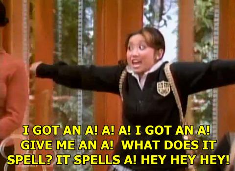 sprousetown's tweet photo. When you get an A for the first time http://t.co/kjQDuHkCM6