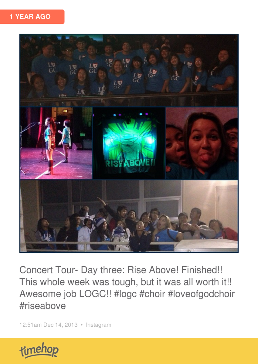 brianrivera64's tweet image. Wow! One year ago today! #riseabove #logc #loveofgodchoir  timehop.com/c/ip:610615982…
