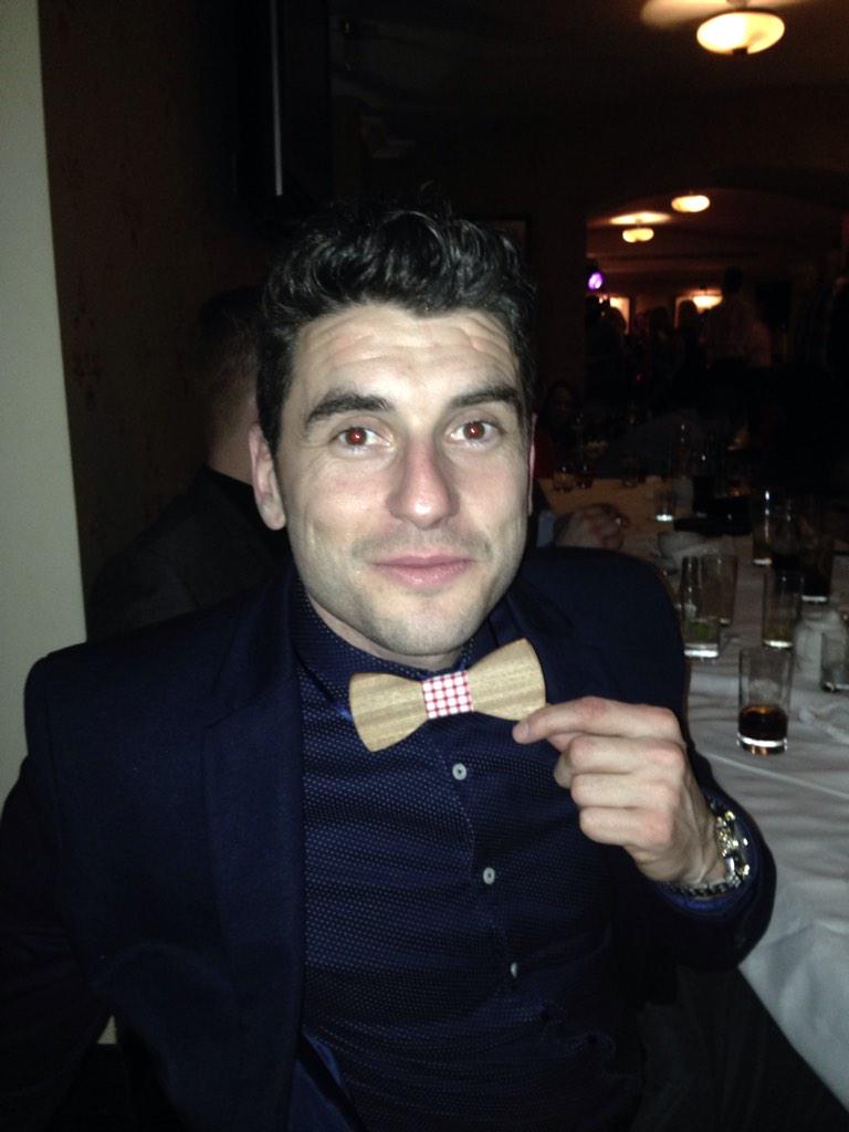 bernardbrogan's tweet photo. Check out the wooden Bow Tie very sharp! Best of luck @BravadoBowTies great idea! http://t.co/Ix5jCpdazE