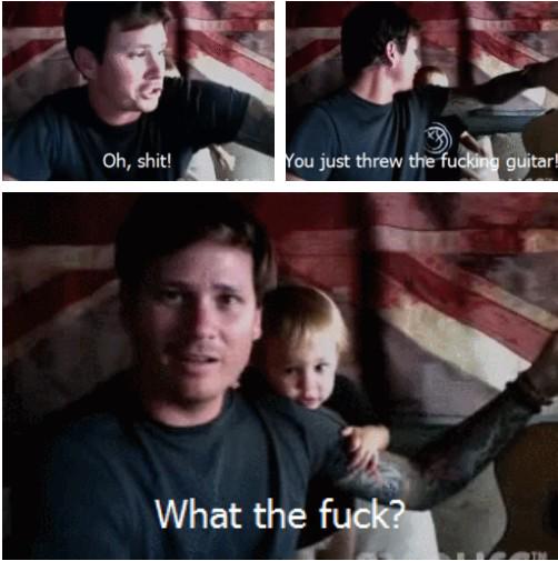Happy 39th birthday to father of the year, tom delonge 