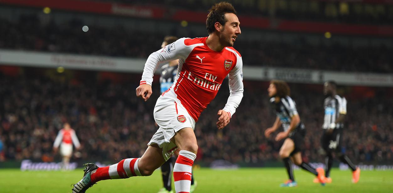 Happy birthday Santi!

Cazorla makes it 4-1 to Arsenal with a cheeky chip from the penalty spot. 