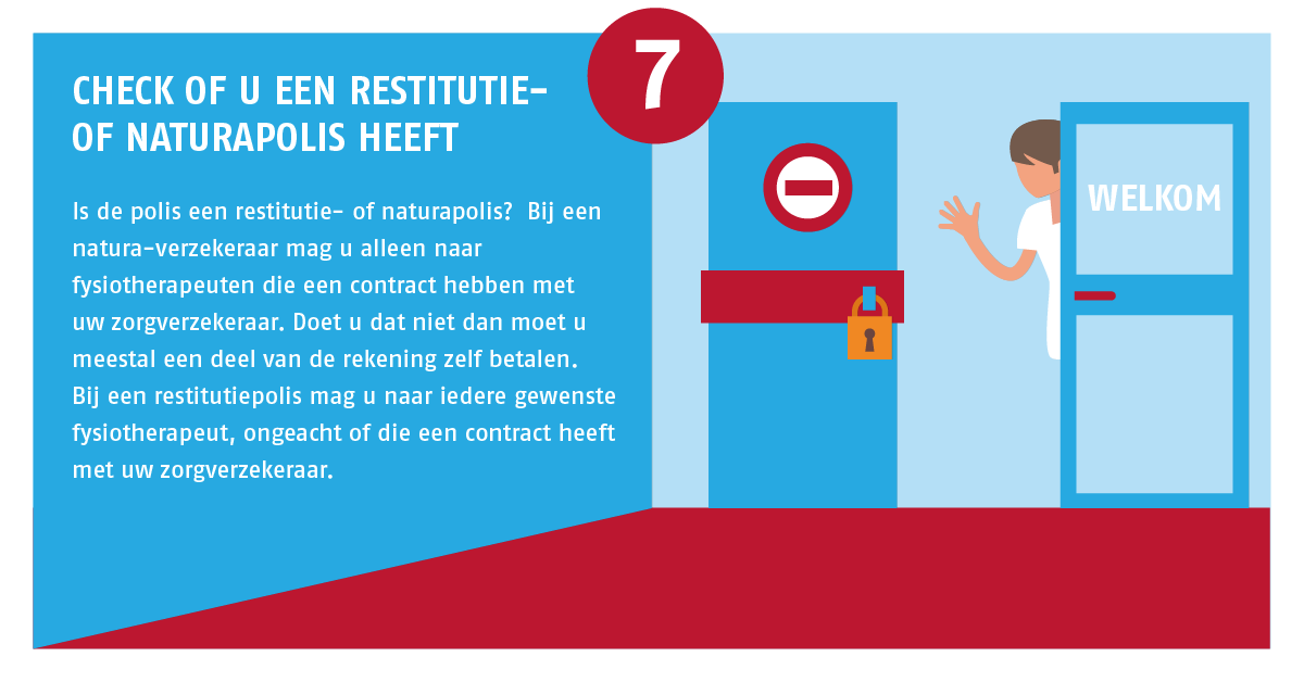 FT_Consument's tweet photo. TIP 7: Check of u een natura of een restitutiepolis heeft. Alle tips op: http://t.co/UiZchK7ezY http://t.co/ZSjFDj6FlE
