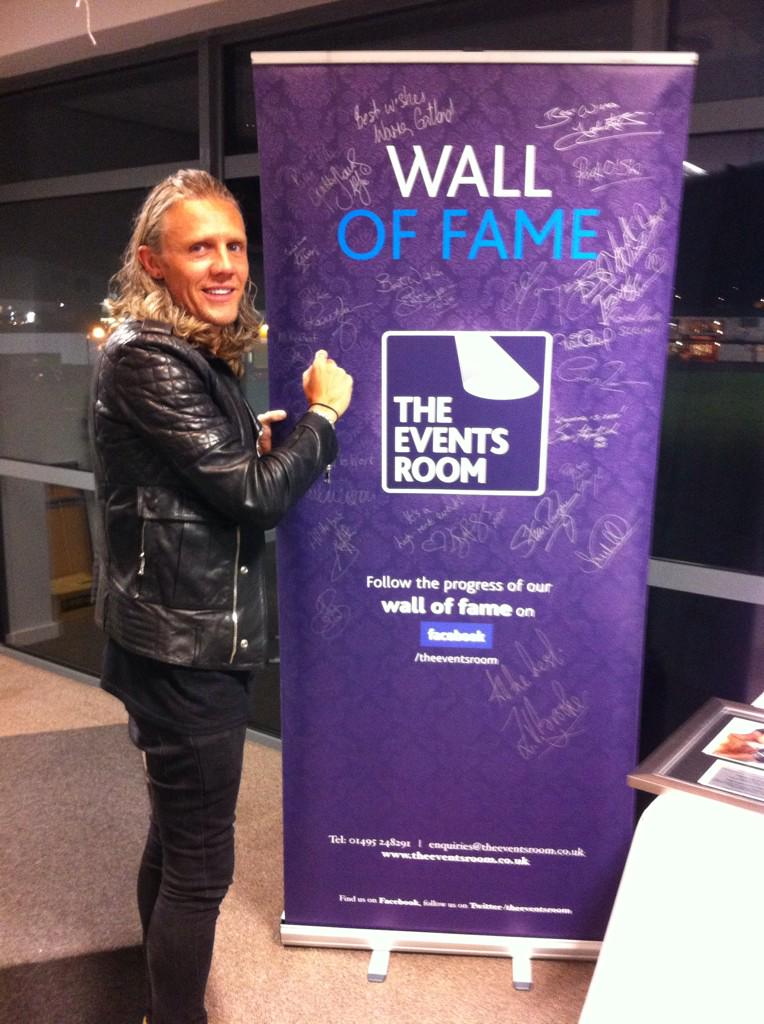 TheEventsRoom's tweet photo. The latest edition to our now famous, Wall of Fame . . #JimmyBullard! http://t.co/CZ7svvTVKG