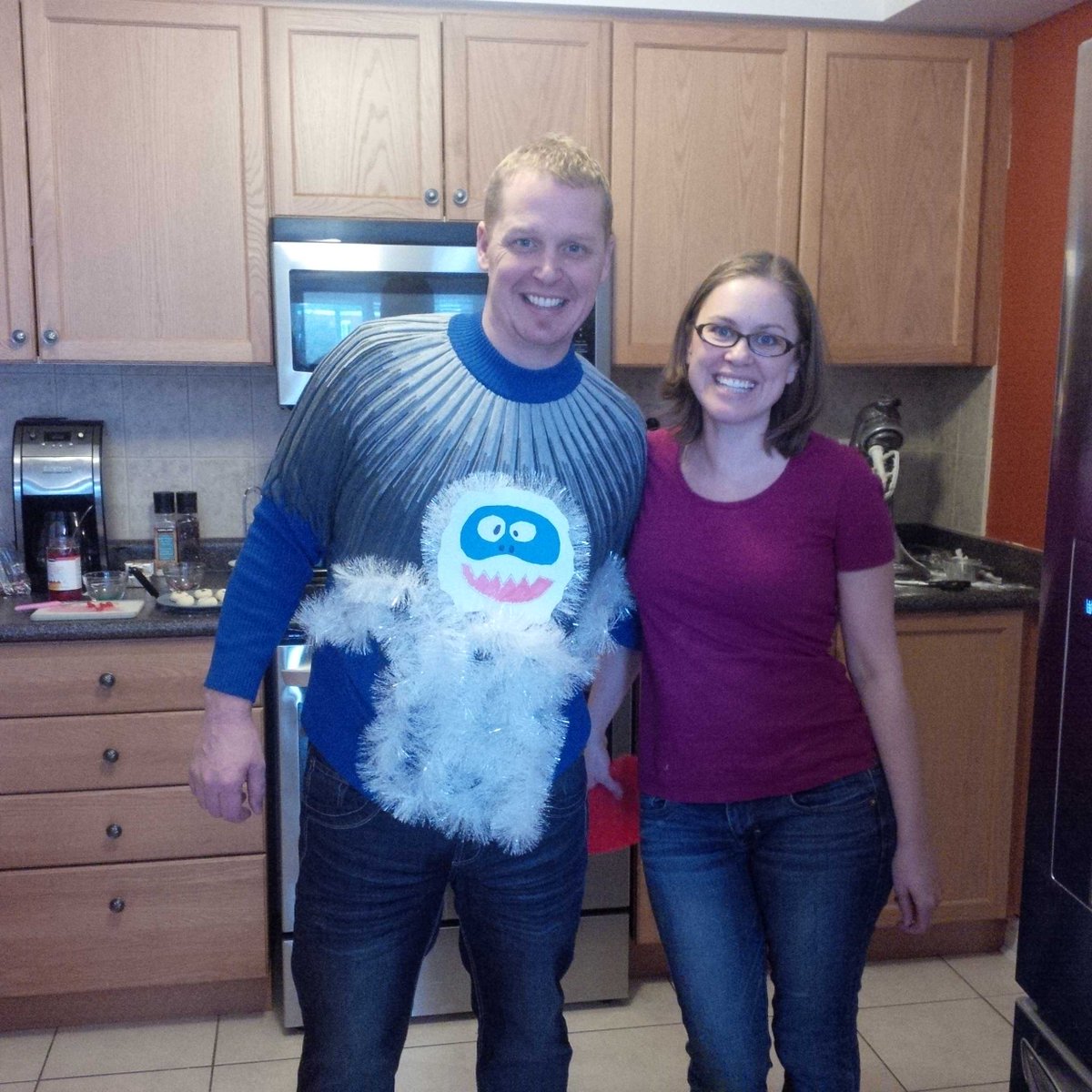 My abominable buddies.