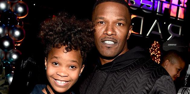 Happy 47th birthday to Jamie Foxx! Here he is with Quvenzhané Wallis at the Jingle Ball  