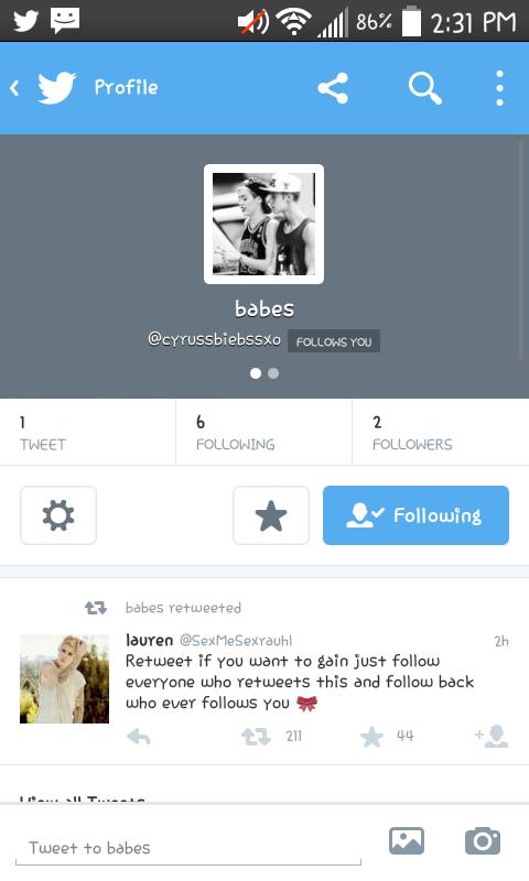 TheFierceSix's tweet photo. Follow my acct for exclusive tweets and crap 😂 http://t.co/0DdvR7Xatv