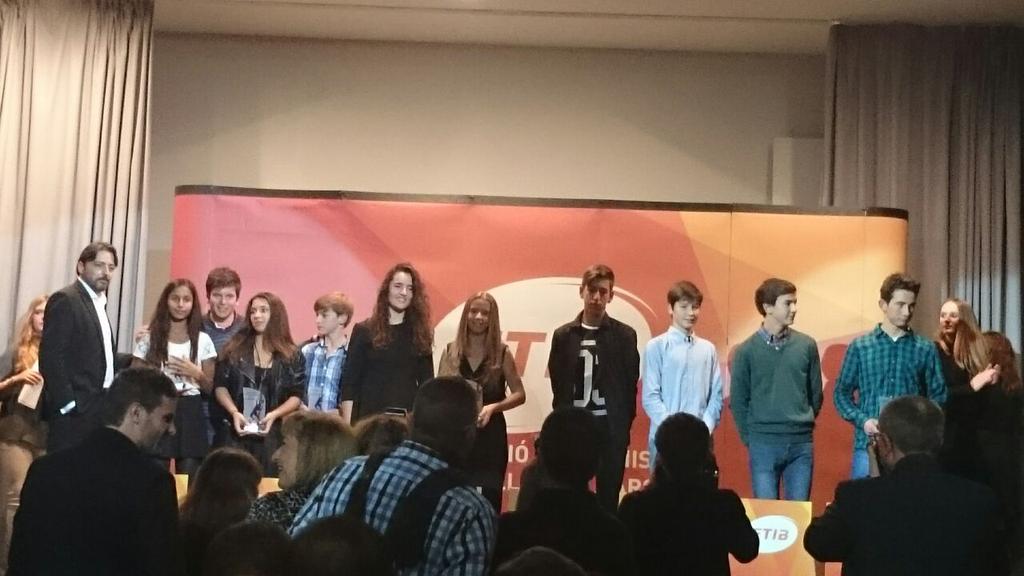 Entregando los premios @tennisbalear en la #GalaFTIB14 enhorabuena a los campeones. .!!!! #somtennis #somostenis