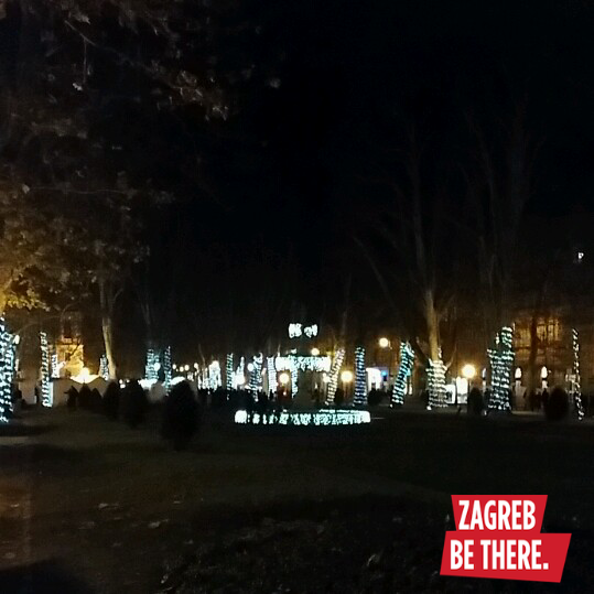 #BeThereZagreb Advent in Zrinjevac