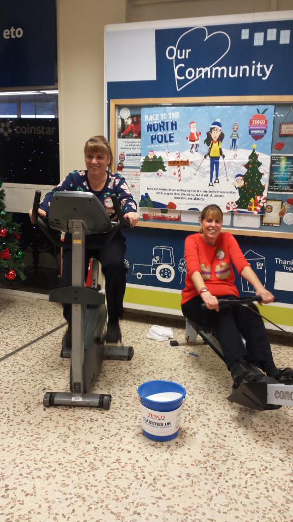 Well done jen on way to north pole:)