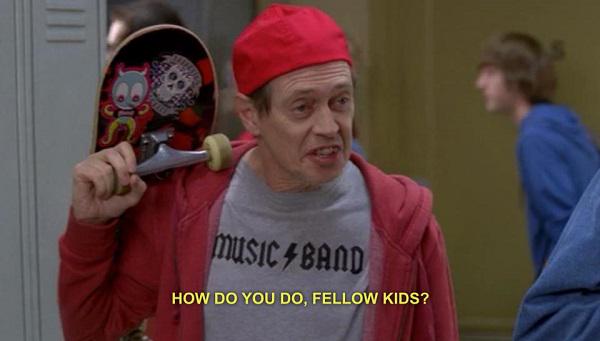 Happy birthday to the one & only, STEVE BUSCEMI! Youre not a kid anymore, dude. 