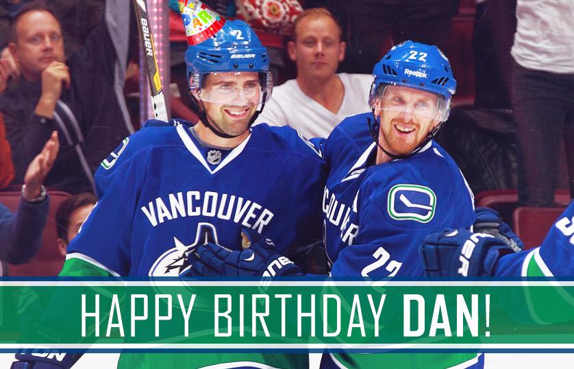 Happy birthday, Dan Hamhuis! 