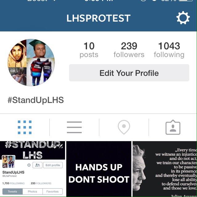 LhsProtest's tweet image. Follow the Lhs Protest page on Instagram. #standupLHS