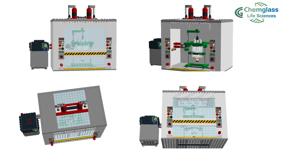 watch our twitter feed for your chance to win a Lego <a href="/Chemglass/">Chemglass</a> Kilo Lab Fume Hood &amp; 50l Reactor  #realtimechem