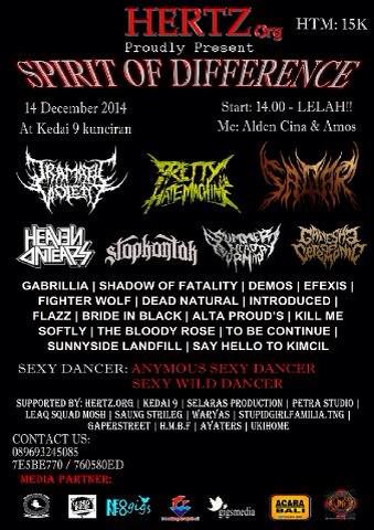 Tonight live at cafe kedai kunciran,on stage 20.40,keep support guys \m/