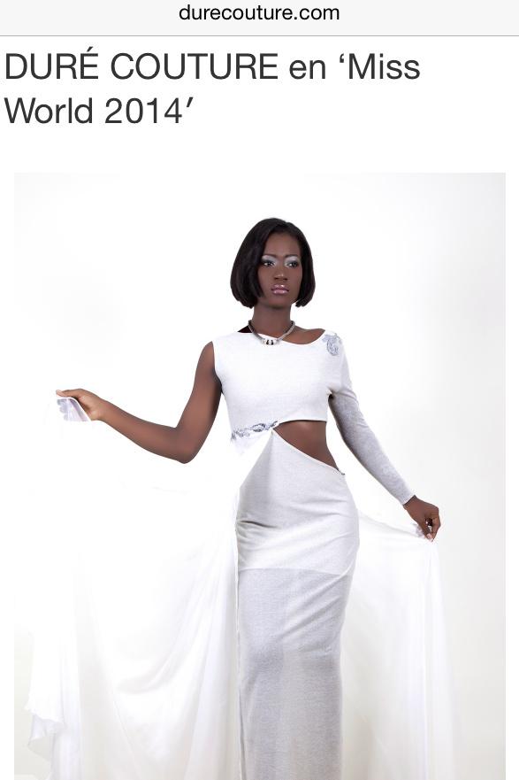 durecouture's tweet photo. Todos los detalles de DC en @MissWorldLtd con @MWEqGuinea en el blog de nuestra web, http://t.co/AlXuWTHdrl http://t.co/ExXBnfOlrG