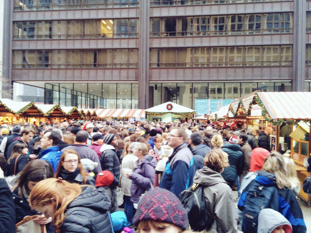 My view today at our annual Christkindlmarkt excursion. #tradition!