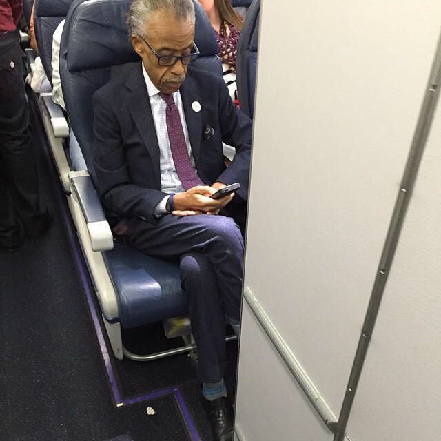 RT <a href="/Nettaaaaaaaa/">Johnetta Elzie</a>: #DCFerguson out here marching and Al? Chilling on the plane, asap. #Ferguson