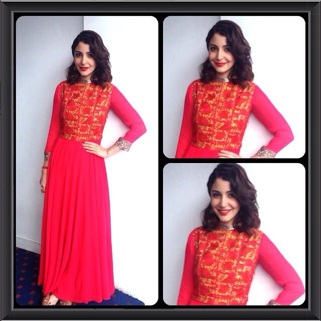 Nowsheen_28's tweet photo. @anushkasharma #PK #Promotions #Jaipur #LookingRoyal http://t.co/s9HXr9Xnxg