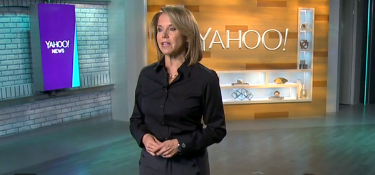 YahooNews's tweet image. #ICYMI: @katiecouric reveals the No. 1 most searched @Yahoo news story in 2014 - WATCH: yhoo.it/1vLS6Gu