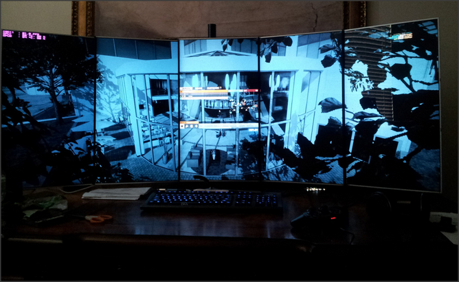 AMDIndonesia's tweet image. #AMDEyefinity Kalau kamu punya layar sekeren ini mau buat main apa aja nih AMDerz? :D Share yuk sama mimin!