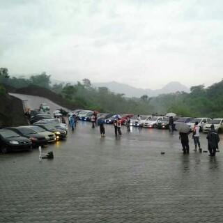 Shotting d saat hujan kita tetap semangaaat . . .