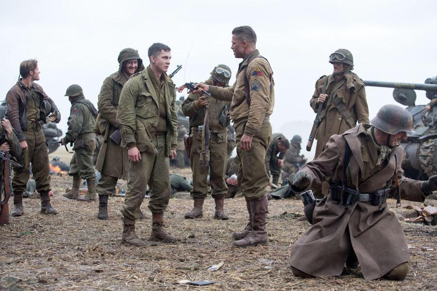 Furythemovie's tweet photo. "I need you to perform. He kills you or you kill him." #FURYMovie http://t.co/1Fc8yuuu2o