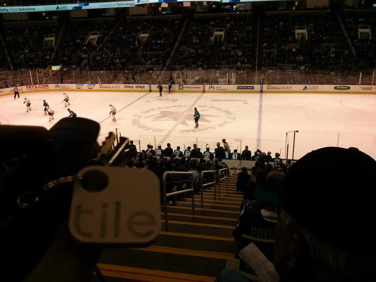 dantam01's tweet image. Tile at the Sharks game #tiledit