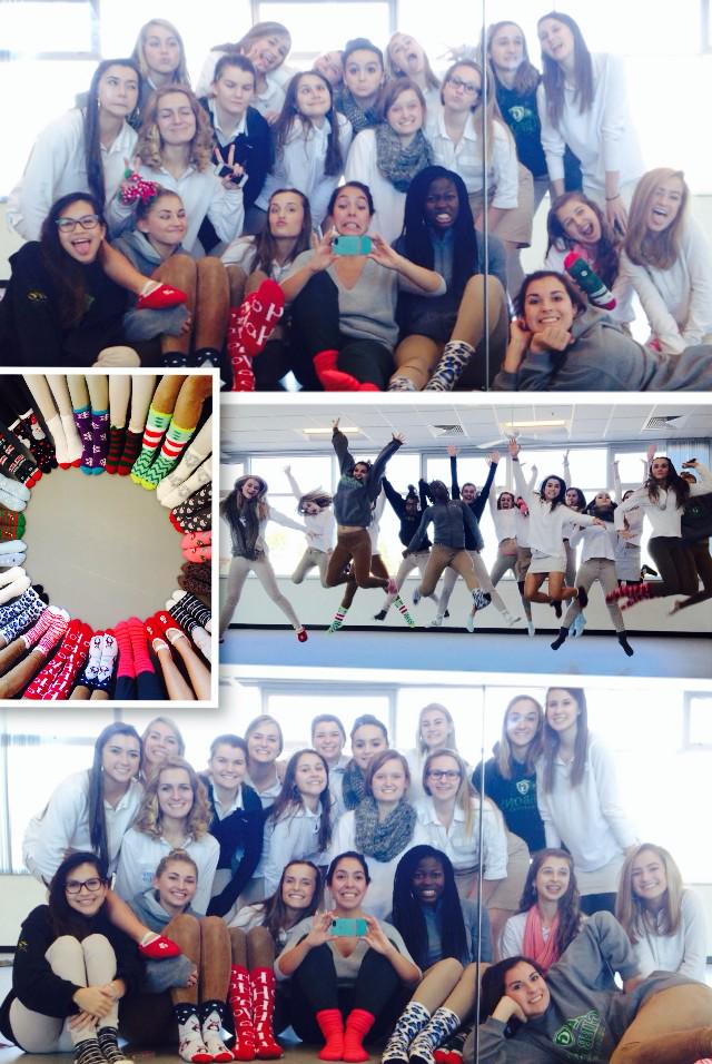 rachyyroo34's tweet photo. “@RamirezCGDance: #christmassockexchange @dance_cghsnc #D2P5 http://t.co/4eHpUBp8wQ” luv u girly