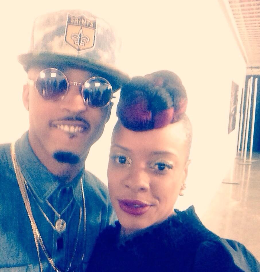 WHATZHOTANDNOT's tweet photo. I wasn't completely ready for this pic as you can see @AugustAlsina #Miami Very Handsome young man!! #MiamiTonight http://t.co/om5juszJNl