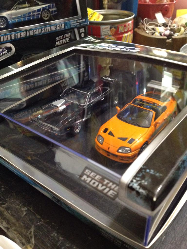 GREENLIGHT社1/43映画ワイルドスピードミニカー、やっと入荷しました