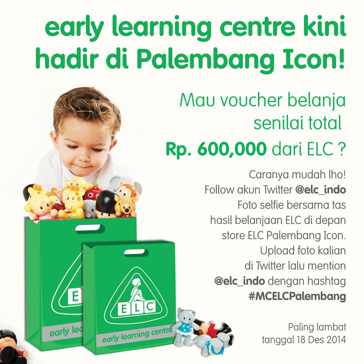RT <a href="/ELC_indo/">ELC Indonesia</a>: Ditunggu paling lambat tanggal 18 Desember 2014. Good Luck! :)