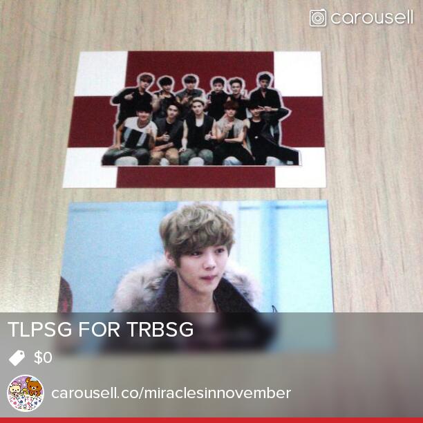 miraclesbs's tweet image. Selling TLPSG FOR TRBSG $0 carousell.co/p/11043069 #carousell @thecarousell
