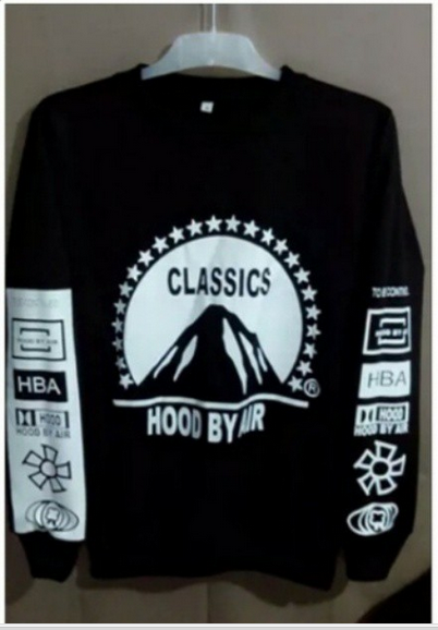 Jun2Klim's tweet photo. [PO] Sweater HBA Classic. IDR 150.000 Bahan: Cotton fleece + Sablon rubber. https://t.co/njG4EihUE6