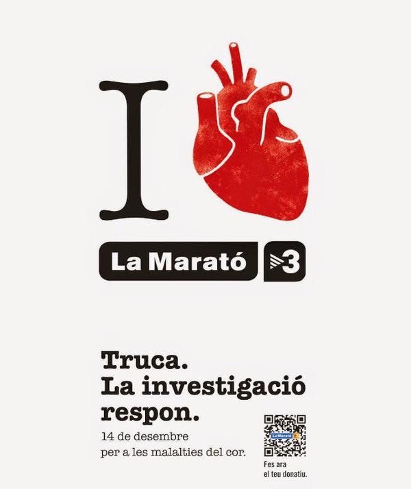 Marc_Cornet's tweet photo. Avui toca córrer una Marató diferent. La Marató de la vida. #MaratoTV3, any rere any, un exemple de solidaritat. http://t.co/aKRFPnYCru