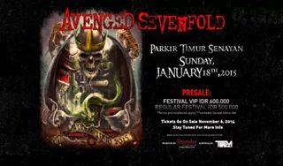 Rizaldi08's tweet photo. jakarta .. bagi pecinta musik rock atau metal silahkan lihat di twitter resmi a7x nya .. #@avengedsevenfold oke ;-) http://t.co/GdfZ2FWymH