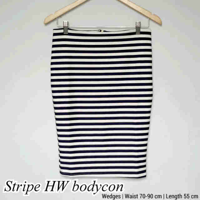 Stripes hw bodycon 95.000