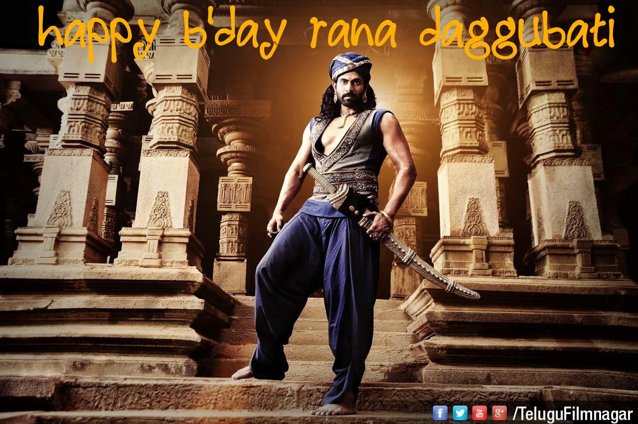 Happy birthday rana daggubati and wishing him for succesful career 