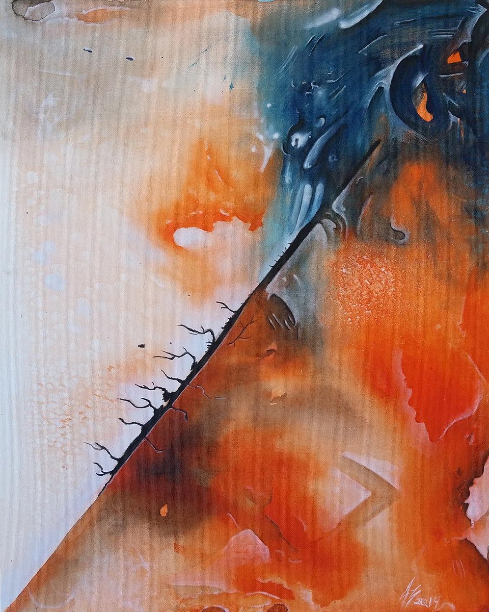 NubSix's tweet photo. "Alpha - Omega"

Acrylic on Canvas Board
16" x 20"
Last painting of the year http://t.co/OSvToZVjQH