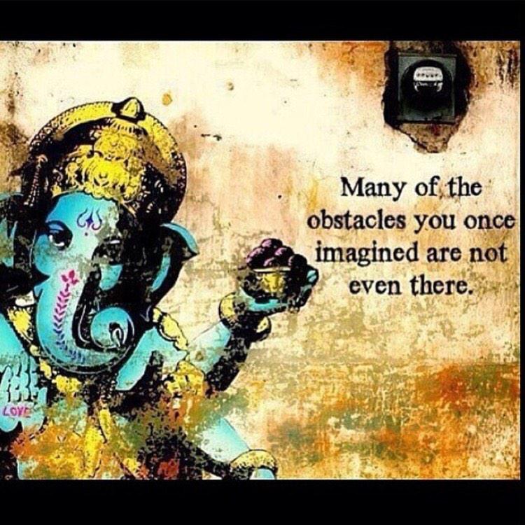 Sinna_Mon's tweet image. Ganesh has your back. #ganesh #om #2stepsforward