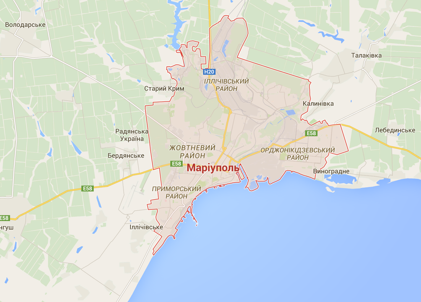 Г мариуполь область. Мариуполь на карте Украины. Карта побережья Мариуполя. Город Мариуполь на карте Украины. Мариуполь карта города.