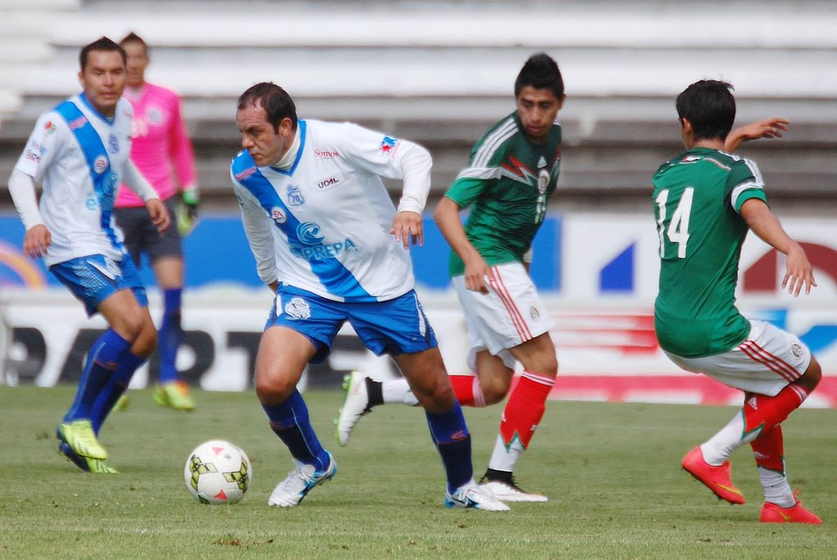 DoLizet's tweet photo. Galería | @PueblaFC 4-2 @miseleccionmx #Sub20

#JuntosPodemosTodo http://t.co/Z7X94l0D2D